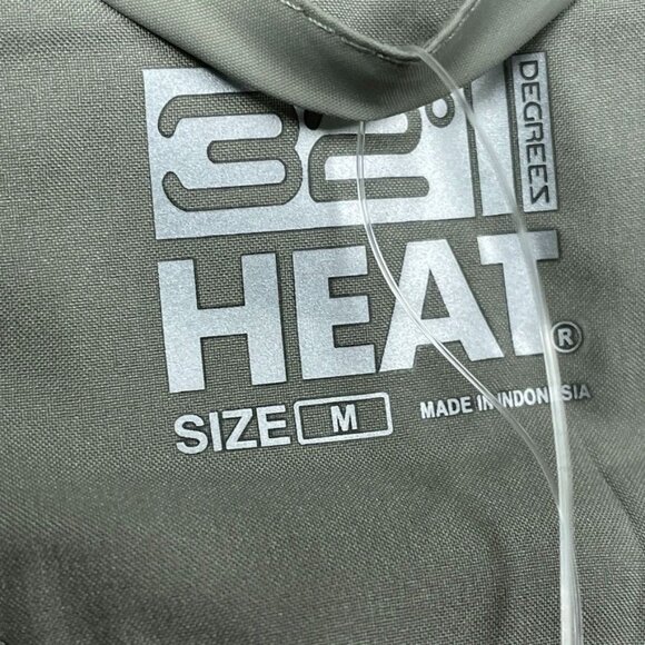 32 Degrees Womens Quilted Snap-Front Vest Size M Olive Polyester d0470 - Picture 3 of 8